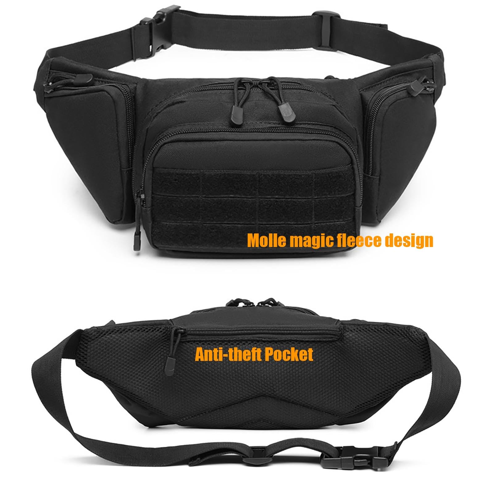 Waterproof Tactical Fanny Pack - Edc Concealed Carry Fanny Pack recension och pris