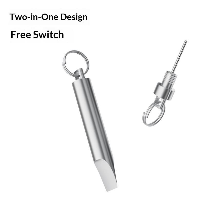 Silver Aluminum Alloy 2 In 1 K - Edc Daily Carry recension och pris