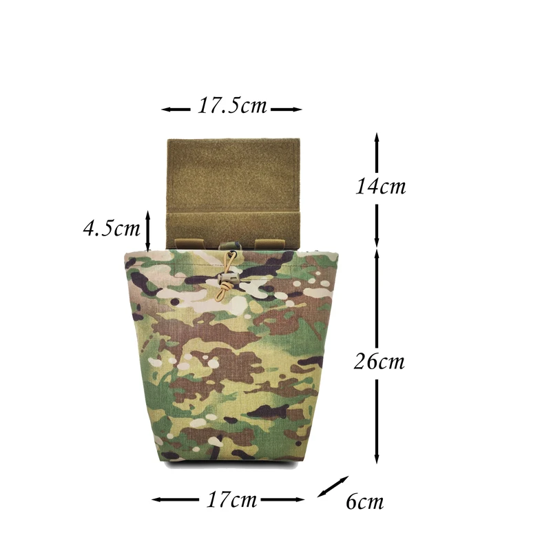 Tactical Foldable Pouch Airsof - Edc Carry Pocket recension och pris