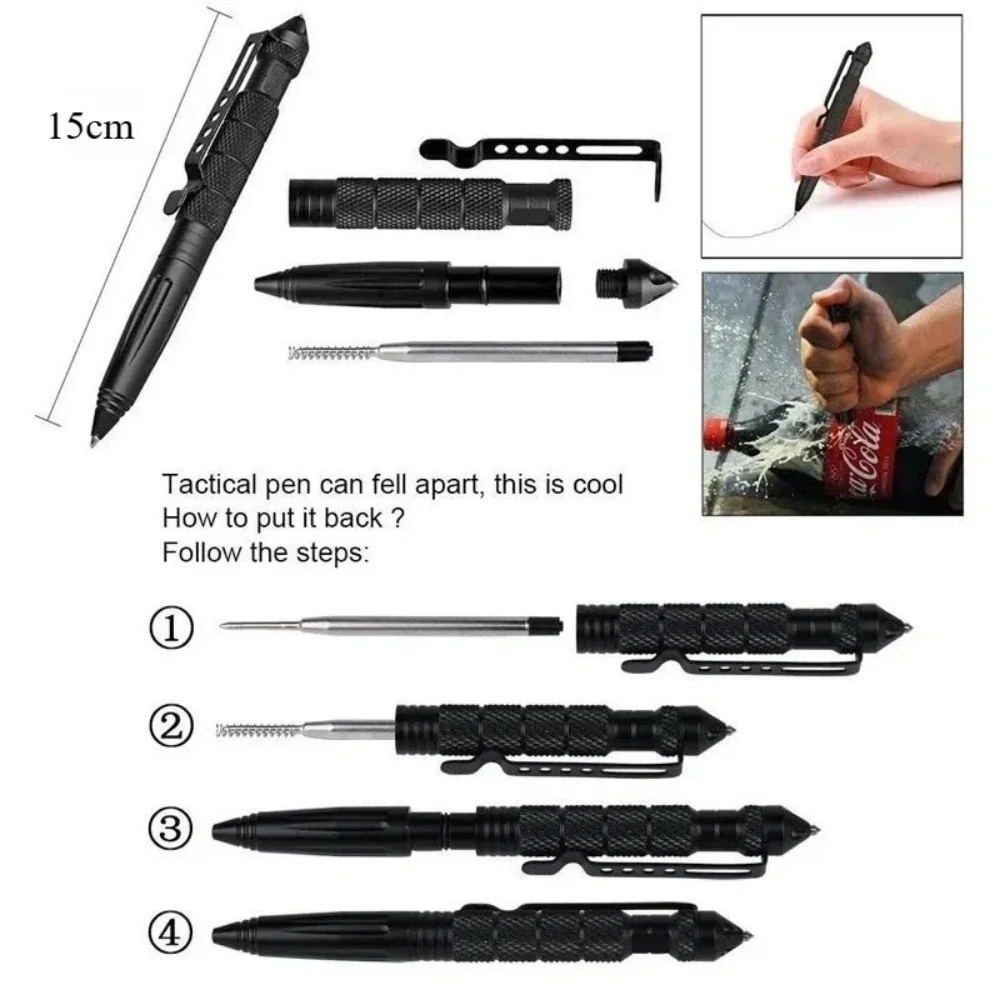 Multi-Function Tactical Pen Tu - Pen Tactical Glass recension och pris