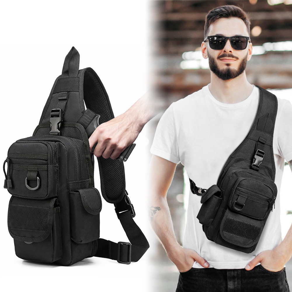 Tactical Pistol Bag Carry Gun  - Edc Carry Backpack recension och pris