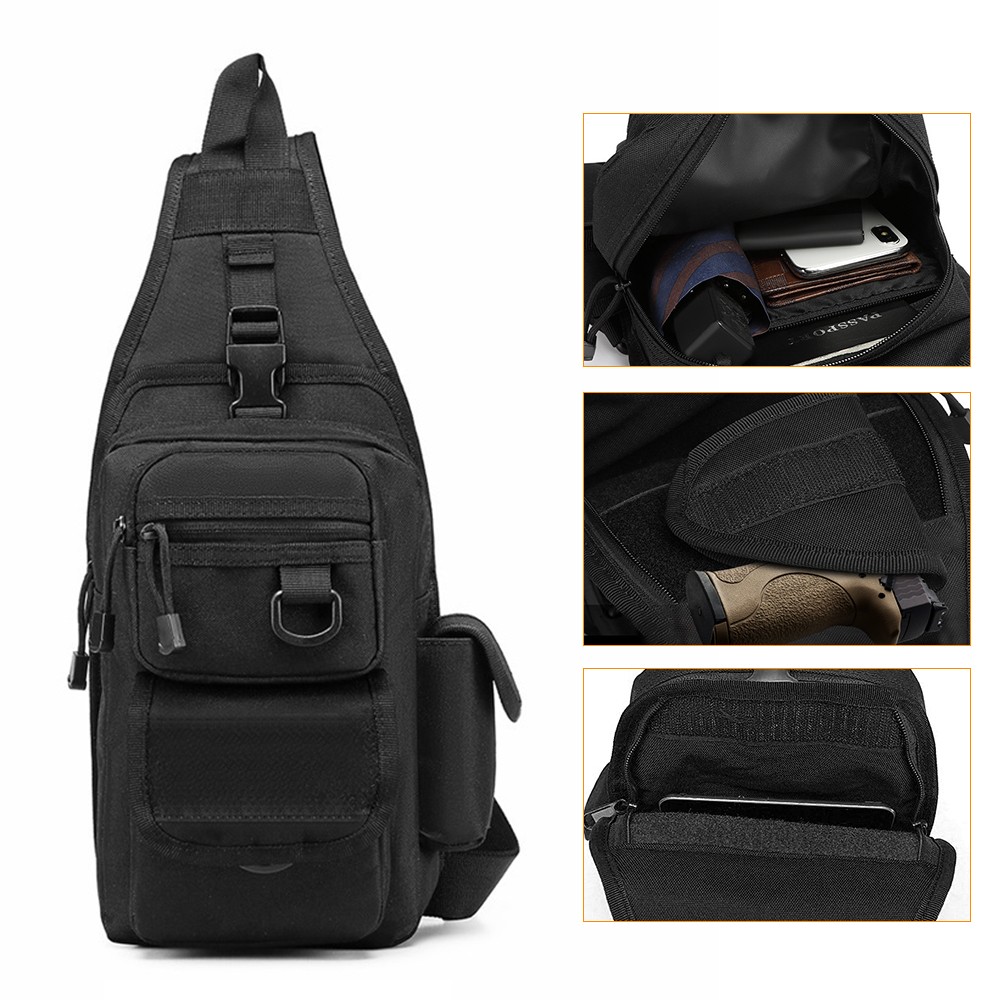 Tactical Pistol Bag Carry Gun  - Edc Carry Backpack recension och pris