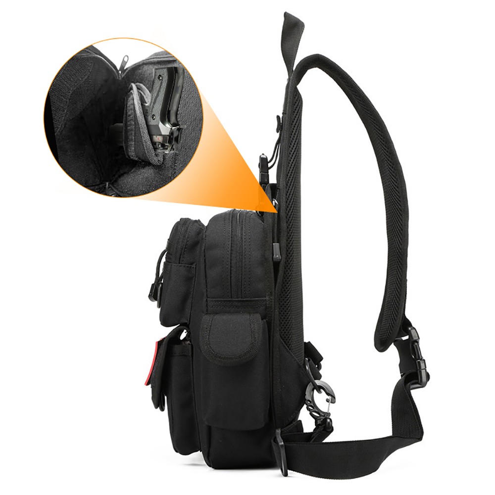 Tactical Pistol Bag Carry Gun  - Edc Carry Backpack recension och pris