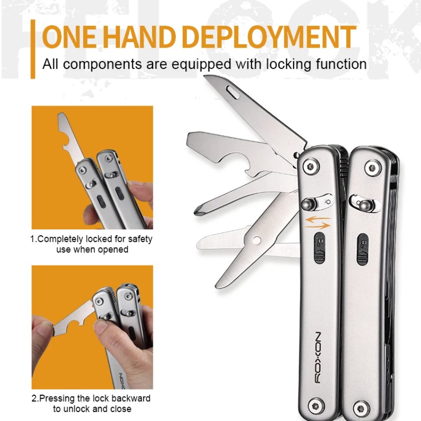 R's Genuine S804G Flex Multi T - Edc Carry Pliers recension och pris