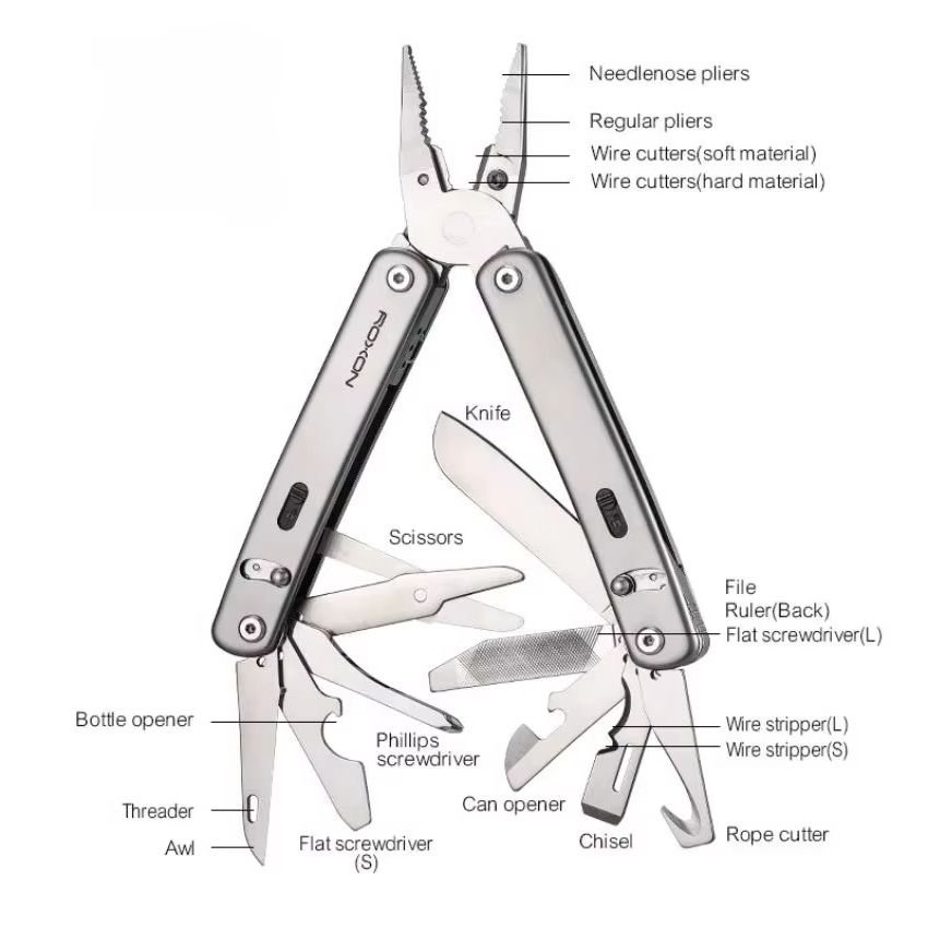 R's Genuine S804G Flex Multi T - Edc Carry Pliers recension och pris