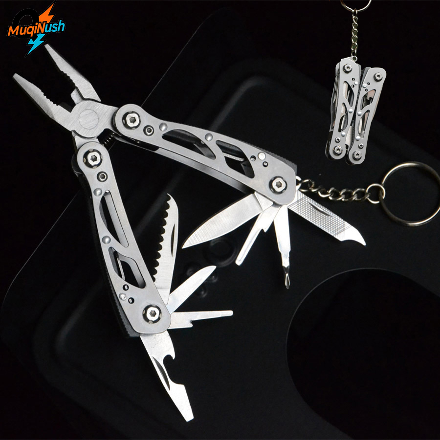 MuqiNush 12 In 1 Mini Keychain - Edc Carry Pliers recension och pris