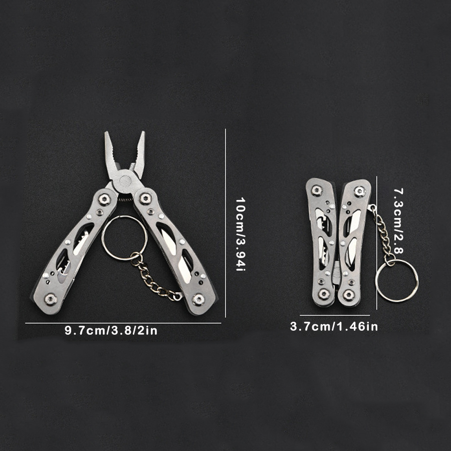 MuqiNush 12 In 1 Mini Keychain - Edc Carry Pliers recension och pris