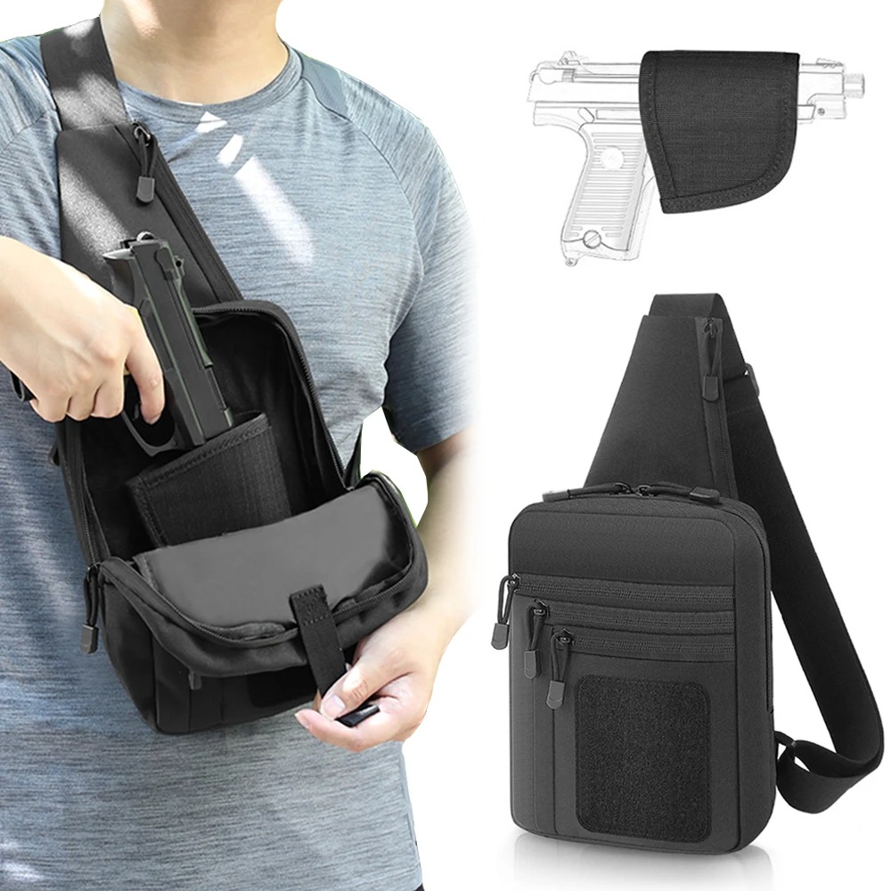 Tactical Pistol Gun Bag Concea - Edc Pistol Carry Bag recension och pris