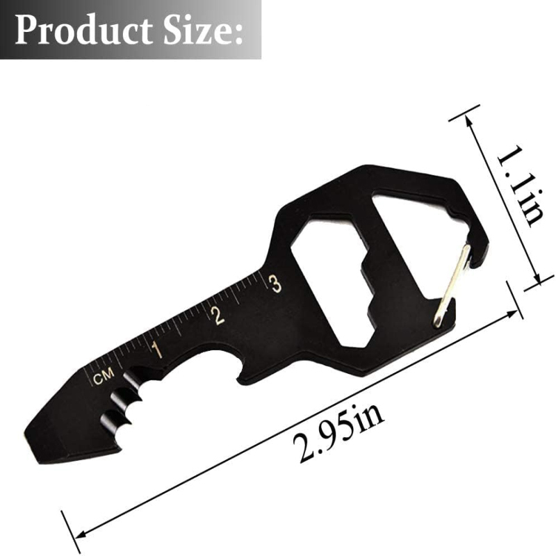 1Pcs Keychain Bottle Opener Mu - Edc Carry Backpack recension och pris