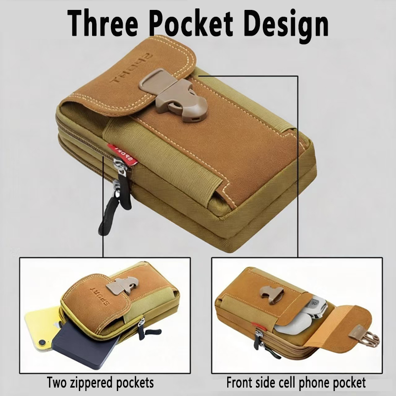 TRALOW Multi Pocket EDC Waist  - Edc Carry Pocket Pouch recension och pris