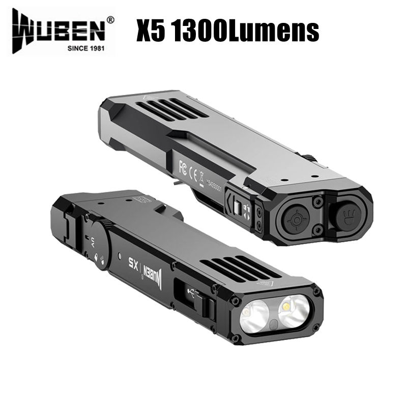 WUBEN X5 Compact EDC Flashligh - Edc Daily Carry recension och pris