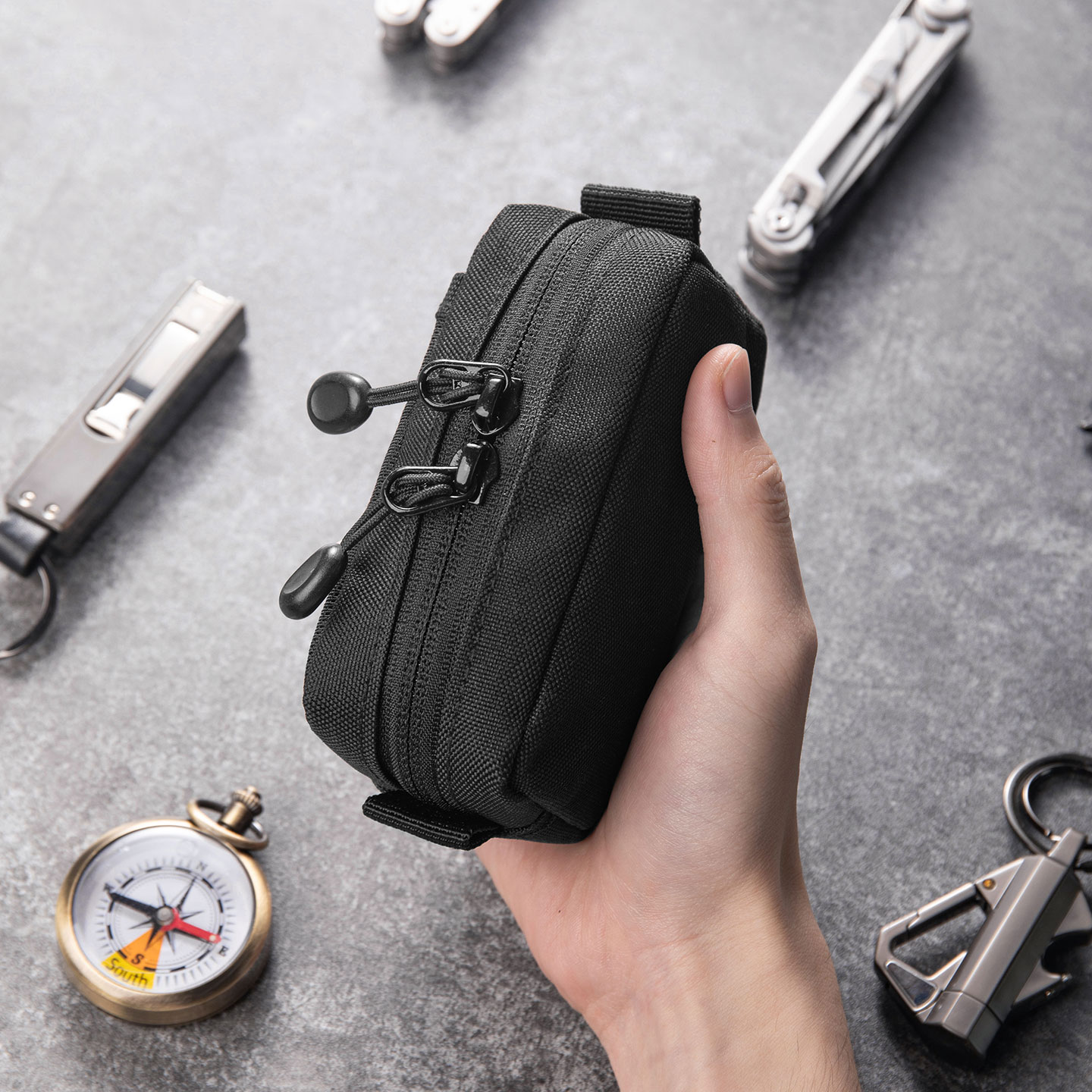 Tactical EDC Organizer Bag Dur - Edc Carry Pocket Pouch recension och pris