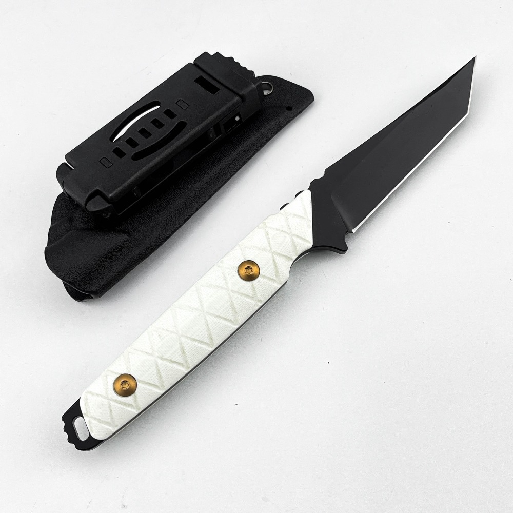 New Fixed Blade Knife White G1 - Edc Daily Carry recension och pris