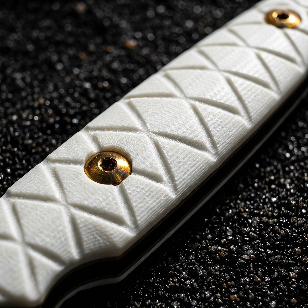 New Fixed Blade Knife White G1 - Edc Daily Carry recension och pris