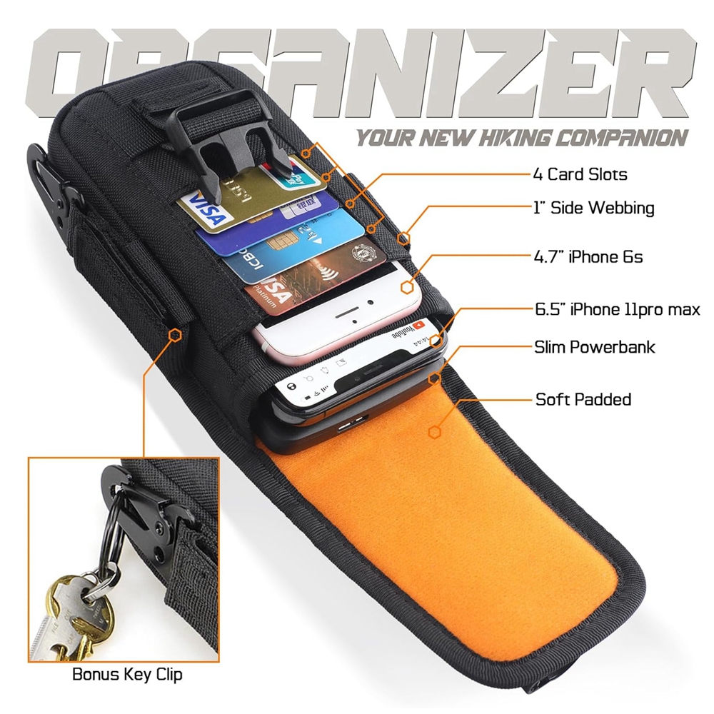 Tactical Phone Pouch Molle,Sma - Edc Carry Holster recension och pris