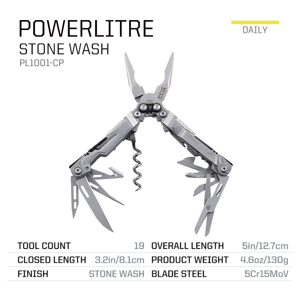SOG 19 in 1 PowerLitre Mini Mu - Edc Carry Pliers recension och pris