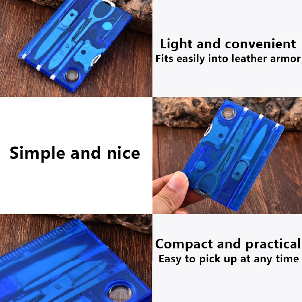 12 in 1 Portable Pocket Credit - Multitool Credit Card recension och pris