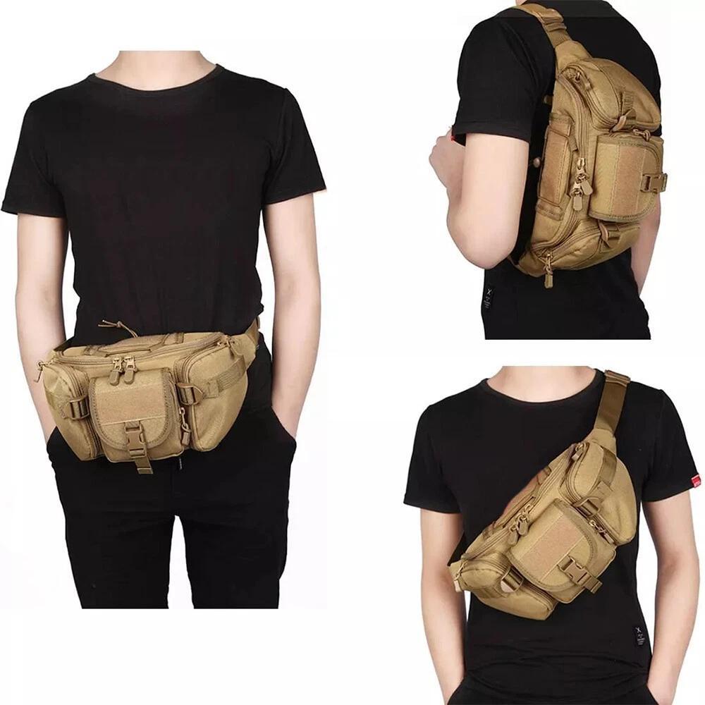Tactical Fanny Pack for Men Co - Edc Concealed Carry Fanny Pack recension och pris
