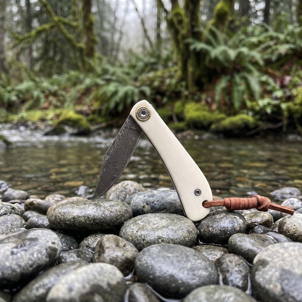 Outdoor Folding Knife Bull Bon - Edc Daily Carry recension och pris