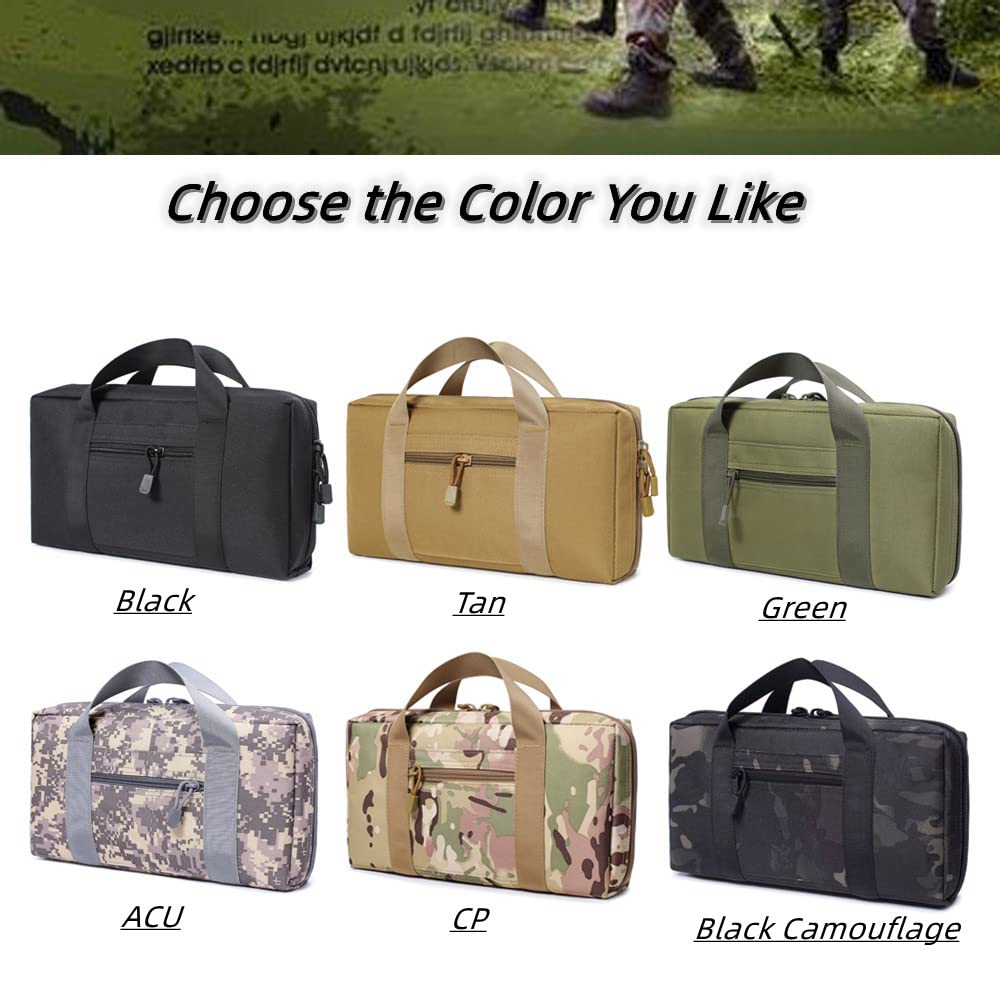 Tactical Pistol Range Bag Gun  - Edc Pistol Carry Bag recension och pris
