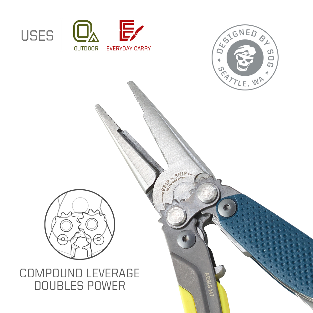 SOG 5 in 1 Aegis MT Mini Porta - Edc Carry Pliers recension och pris