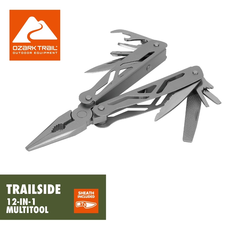 12-in-1 Multi-Tool for Camping - Edc Carry Pliers recension och pris