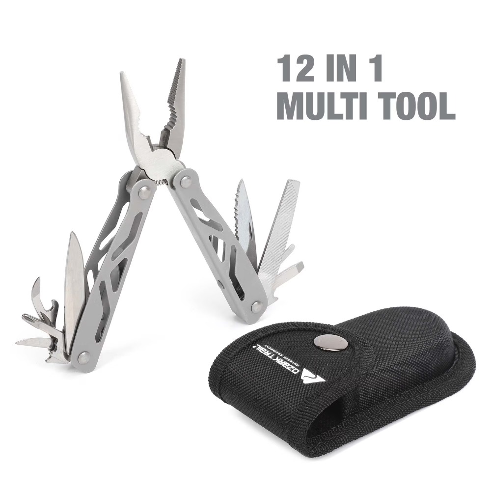 12-in-1 Multi-Tool for Camping - Edc Carry Pliers recension och pris