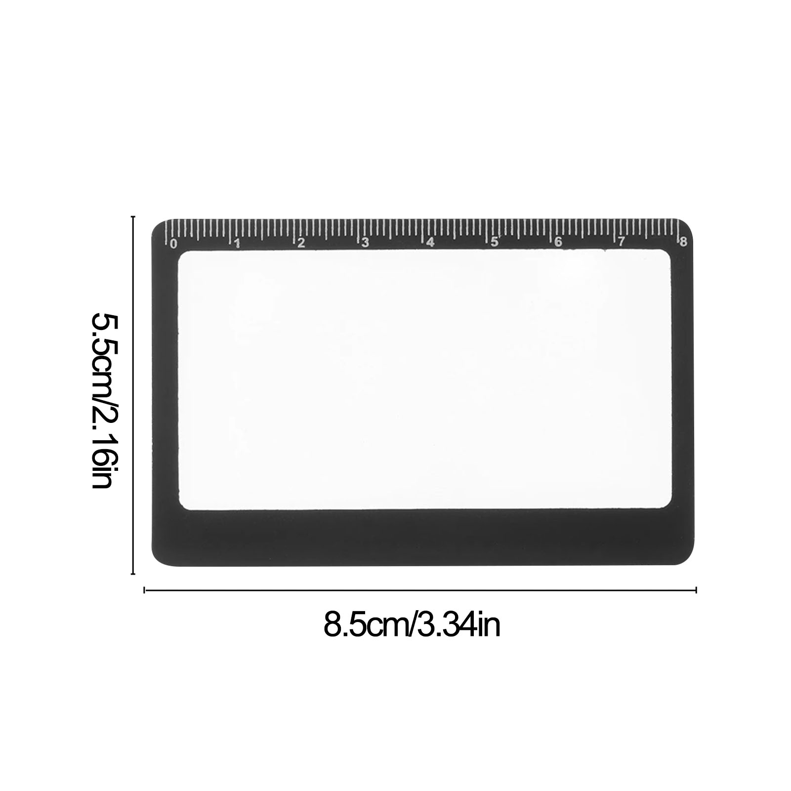 Card Credit Size HD 3X Magnify - Multitool Credit Card recension och pris