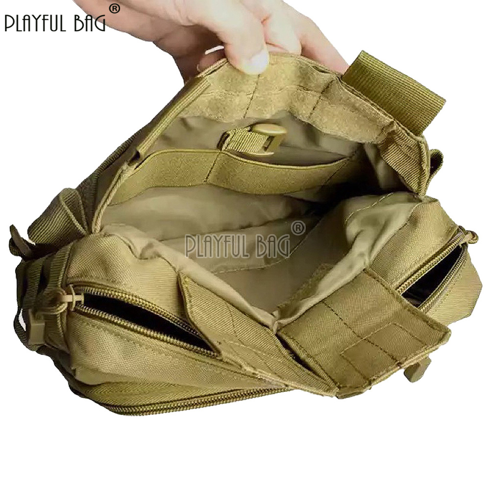 Tactical Outdoor Sling Bag - W - Edc Pistol Carry Bag recension och pris
