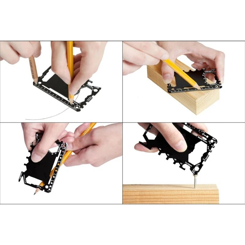 Multi Tool 46 in 1 Credit Card - Multitool Credit Card recension och pris