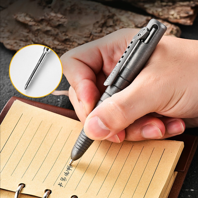 Titanium Tactical Pen EDC Mult - Pen Tactical Glass recension och pris