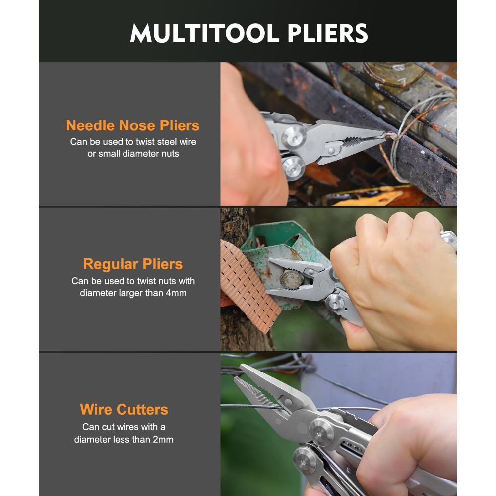 Outdoor Folding Pliers EDC Mul - Edc Carry Pliers recension och pris