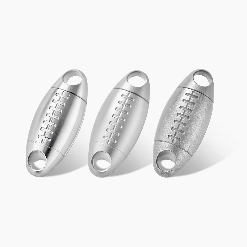 Titanium Rugby Shape Keychain  - Edc Carry Backpack recension och pris