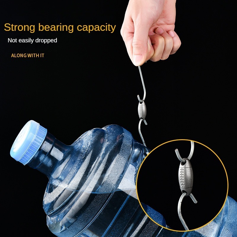 Titanium Rugby Shape Keychain  - Edc Carry Backpack recension och pris