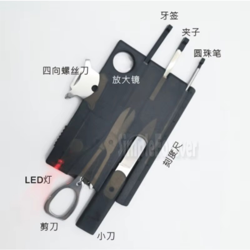Hot High Quality 10 In1 Pocket - Multitool Credit Card recension och pris