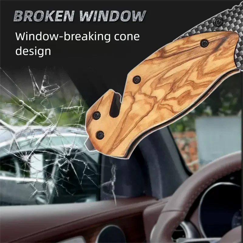 Damascus Pattern Folding Knife - Edc Daily Carry recension och pris