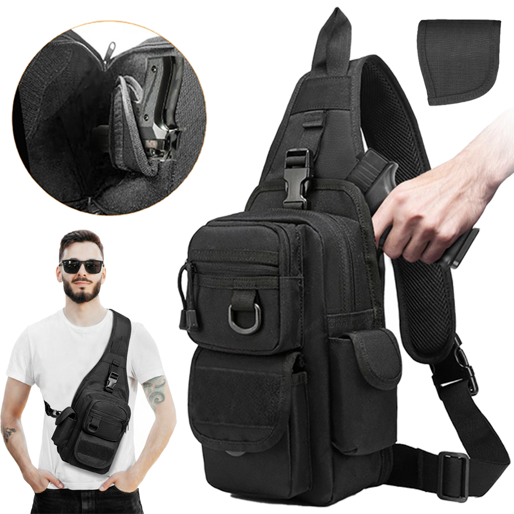 Tactical Pistol Bag Concealed  - Edc Carry Backpack recension och pris