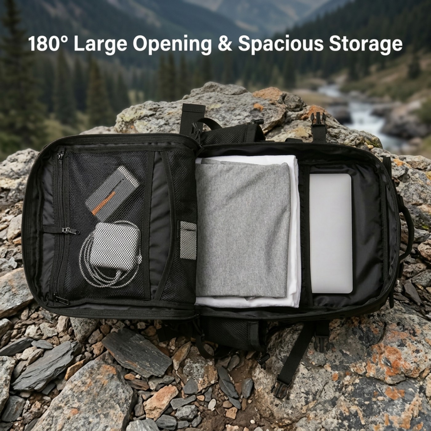 45L Large Capacity Tactical Fi - Edc Carry Backpack recension och pris