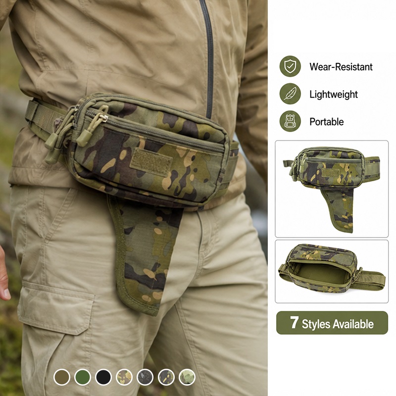 Multifunctional Waist Bag Nylo - Edc Concealed Carry Fanny Pack recension och pris
