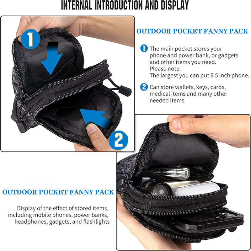 Universal EDC Tactical Molle P - Edc Carry Pocket recension och pris